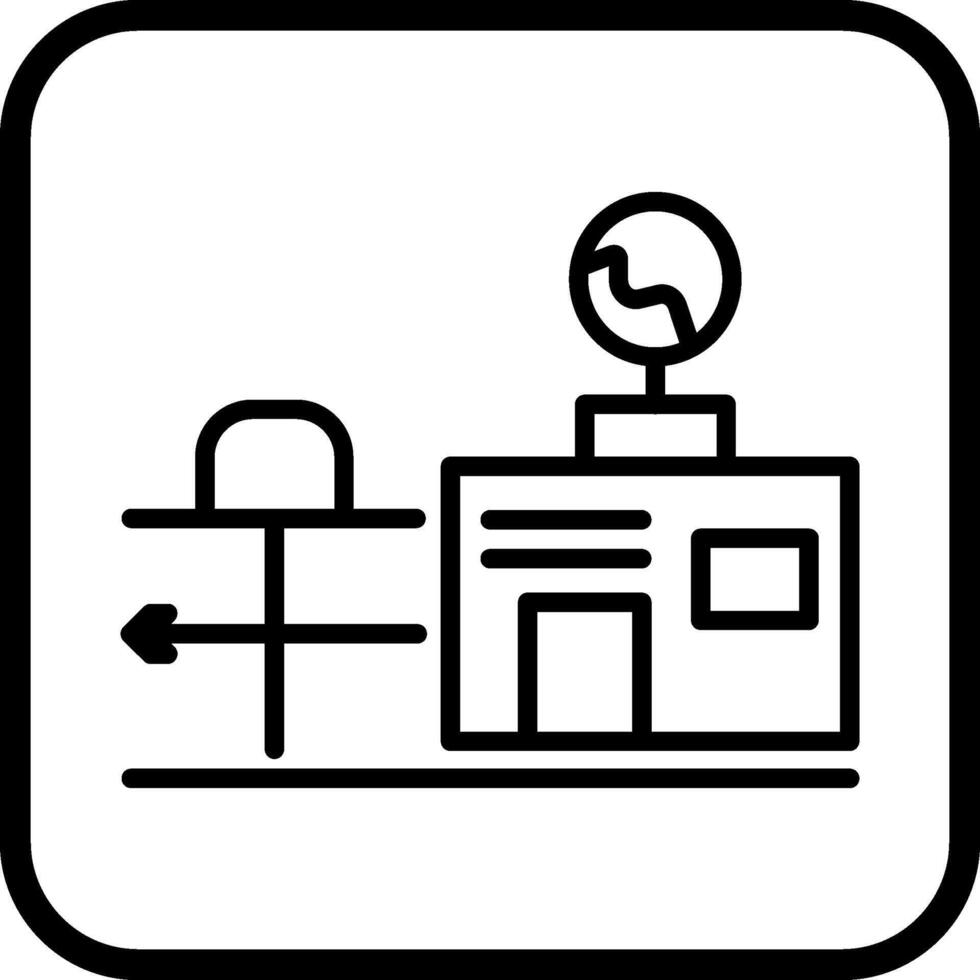 Weather Station Vector Icon