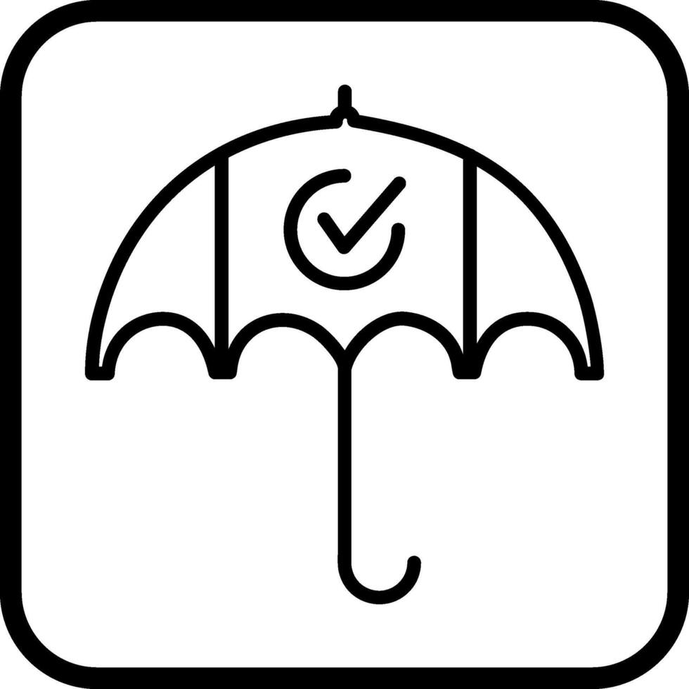 Umbrella Vector Icon