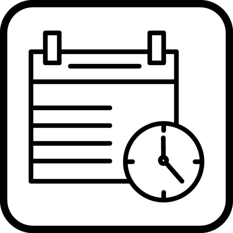 Clock Vector Icon