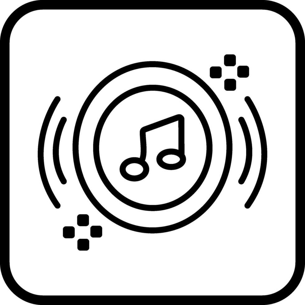 icono de vector de musica