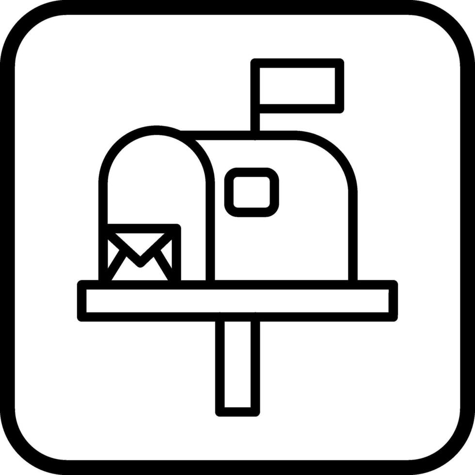 Mailbox Vector Icon