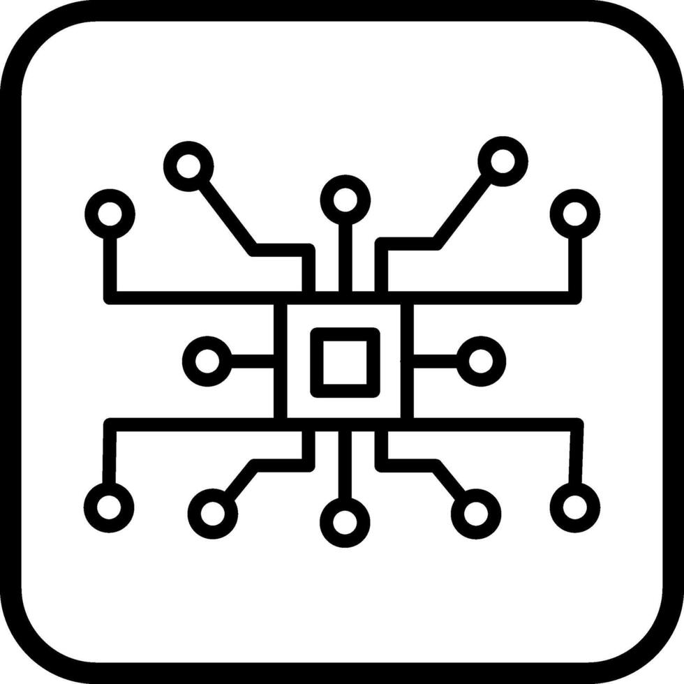 Circuit Vector Icon
