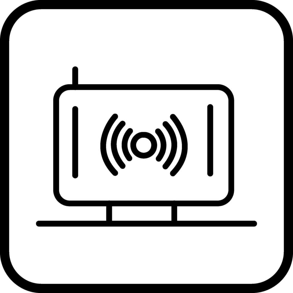 Wireless Vector Icon