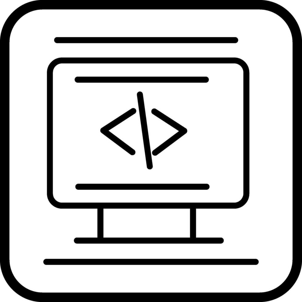 Coding Vector Icon