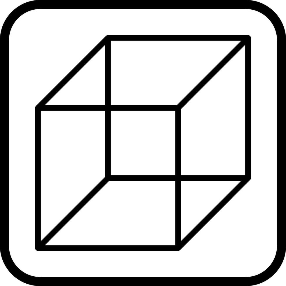 Cube Vector Icon