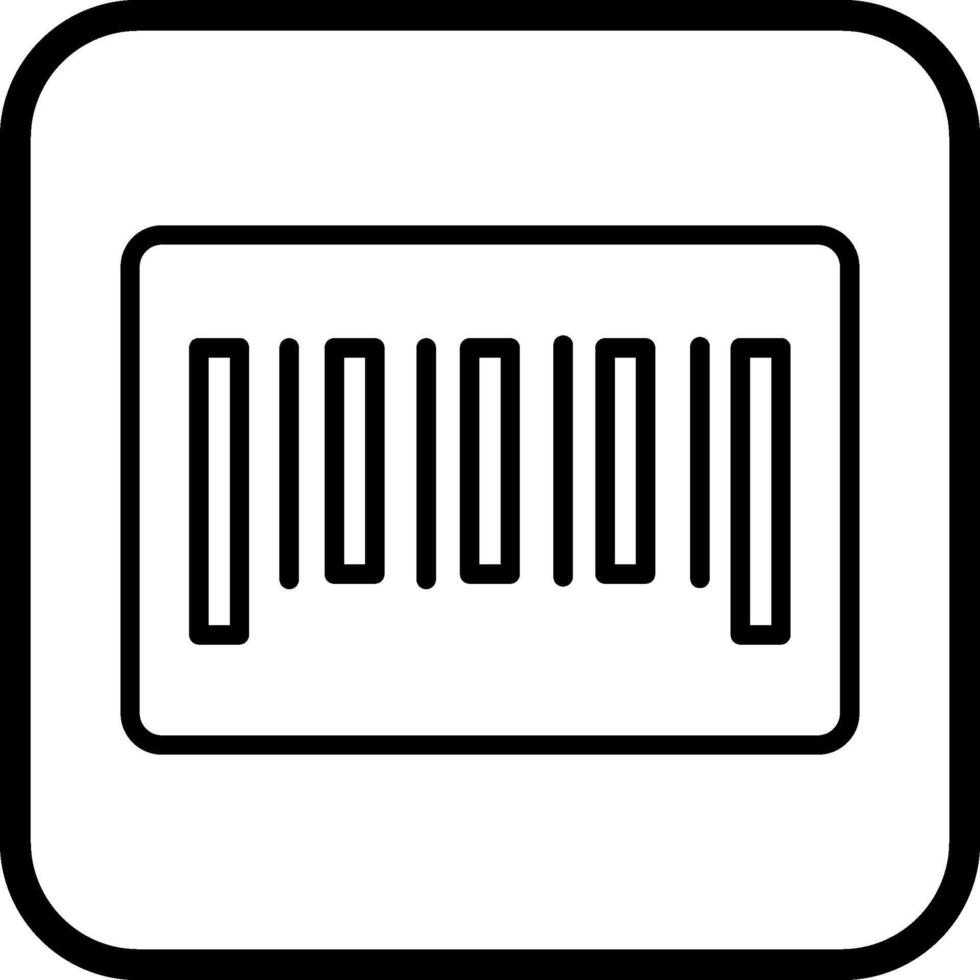 Barcode Vector Icon