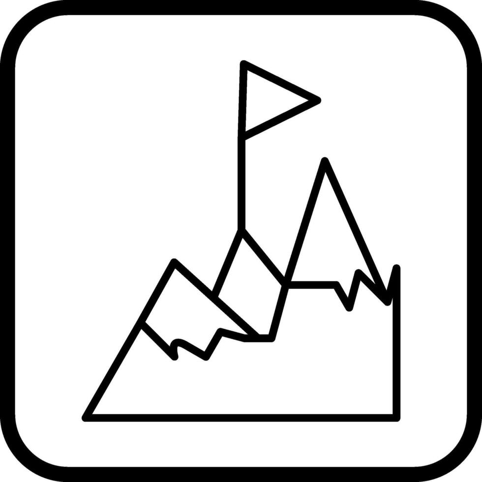 Milestone Vector Icon