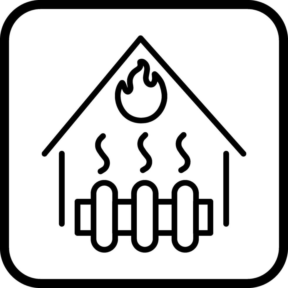 Heating System Vector Icon