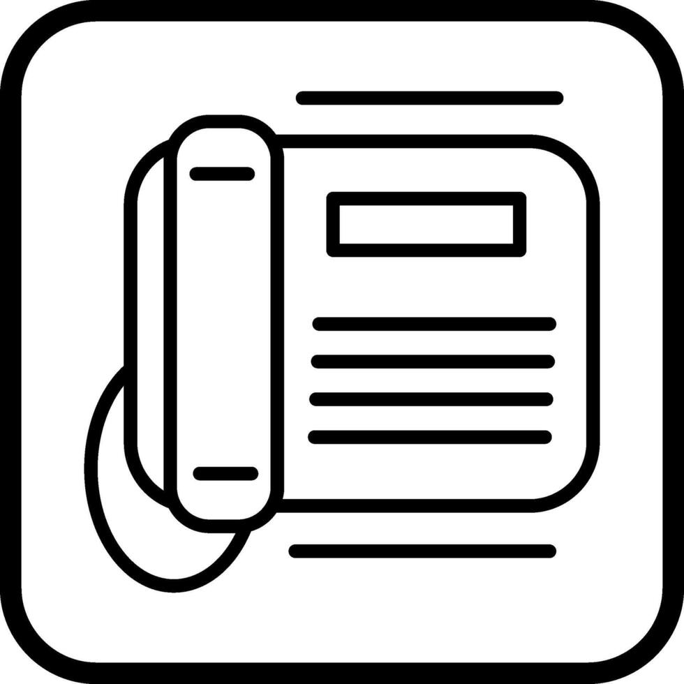 Telephone Vector Icon