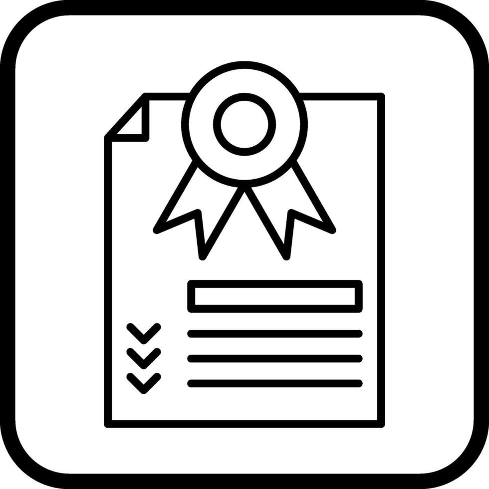 Diploma Vector Icon