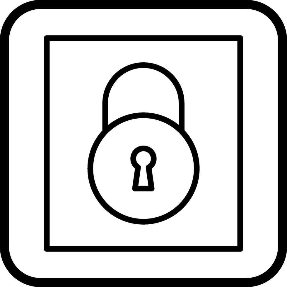 Lock II Vector Icon