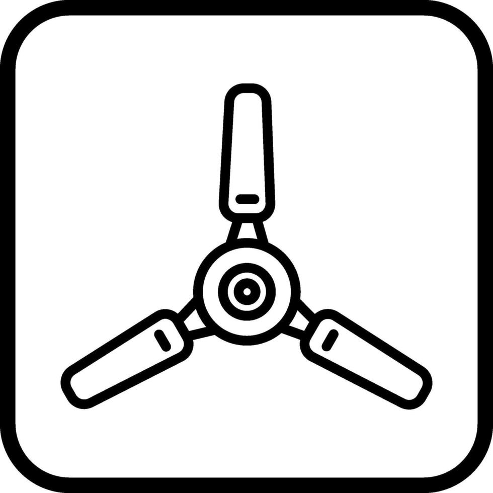 Electric Fan Vector Icon