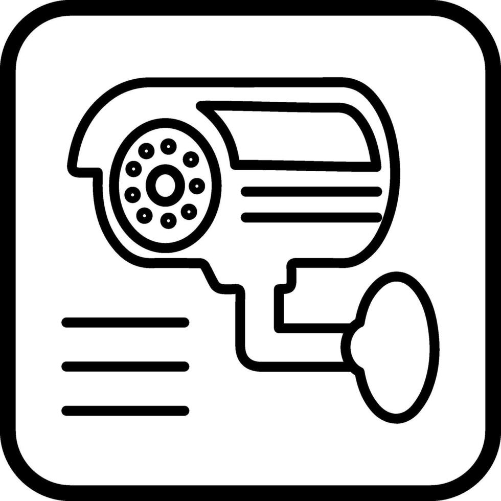 CCTV Vector Icon