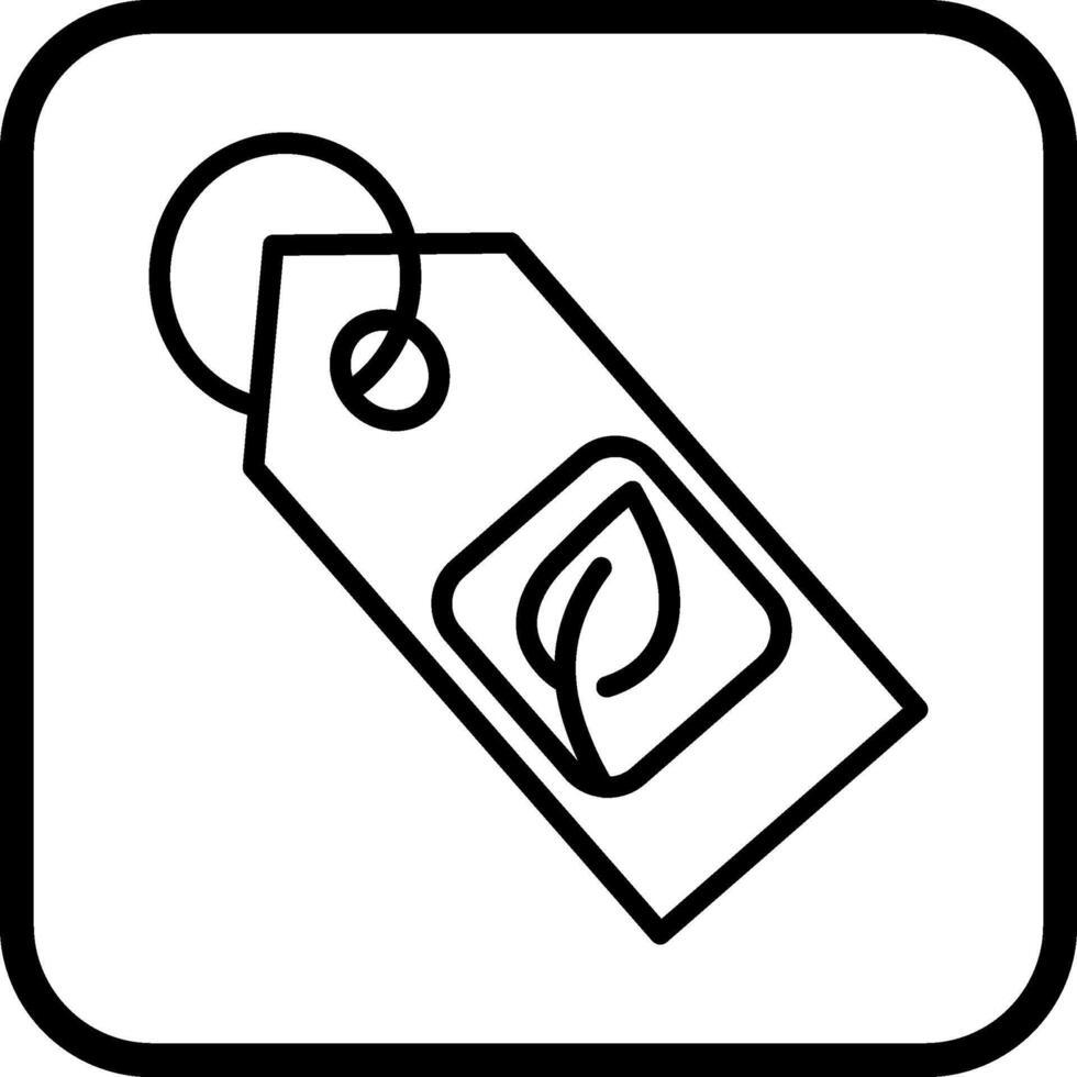 Eco Tag Vector Icon