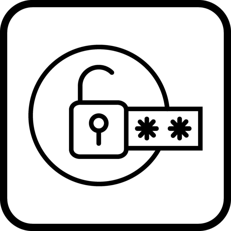 Passcode Lock I Vector Icon