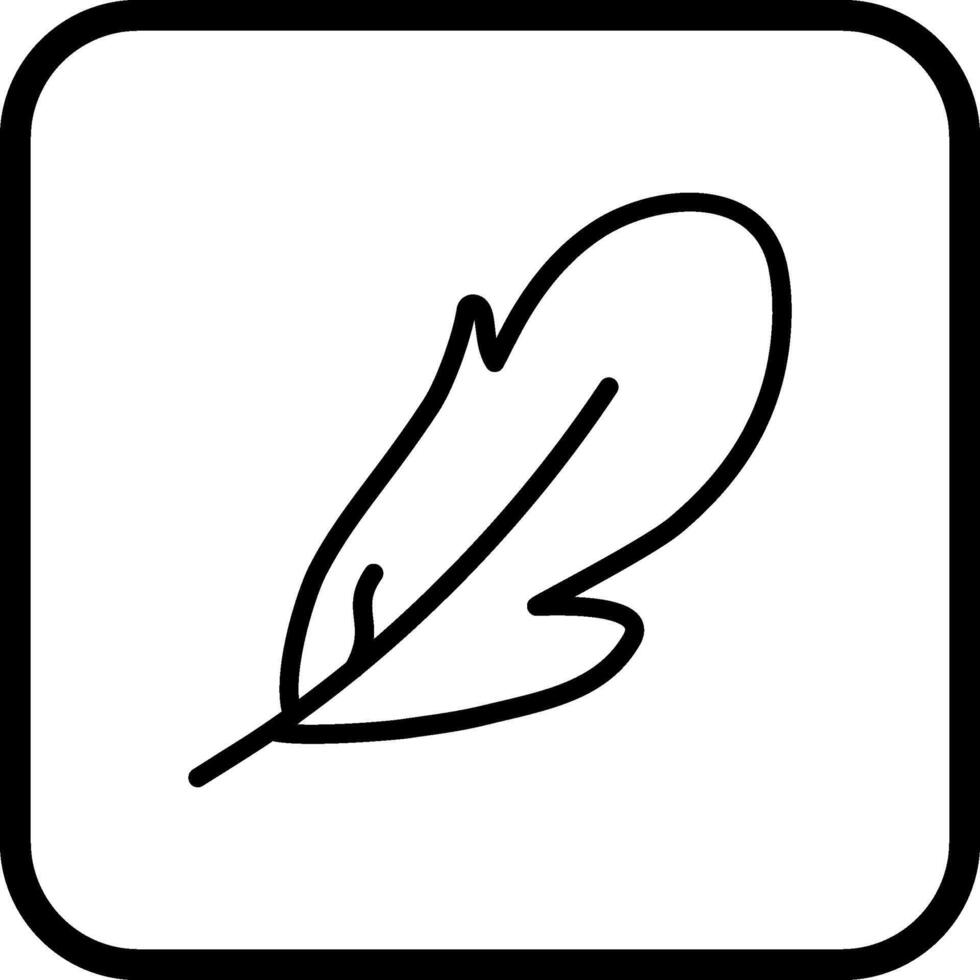 Feather Vector Icon