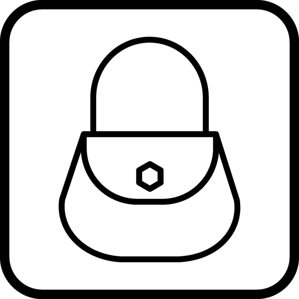 Ladies Bag Vector Icon