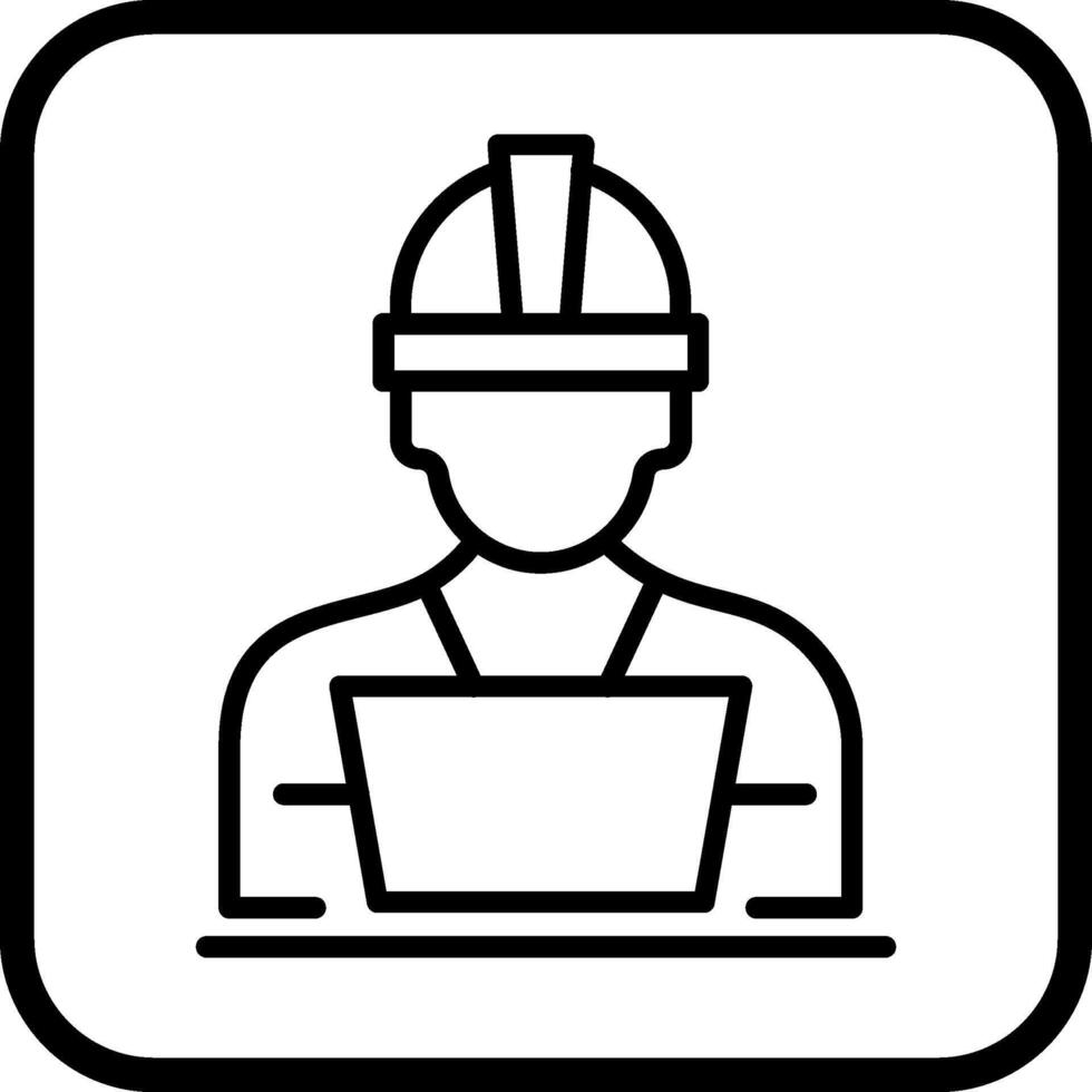 industria trabajador ii vector icono