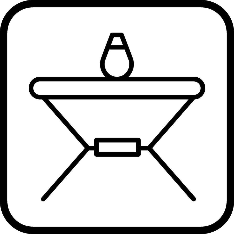 Decoration Table Vector Icon
