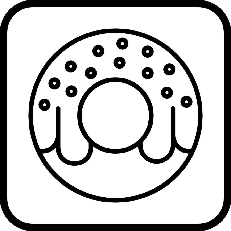 Doughnut Vector Icon