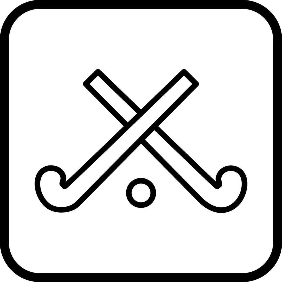 Ice Hockey Vector Icon