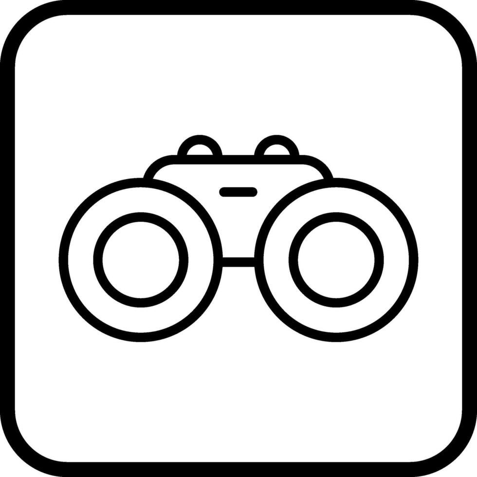 Binocular Vector Icon
