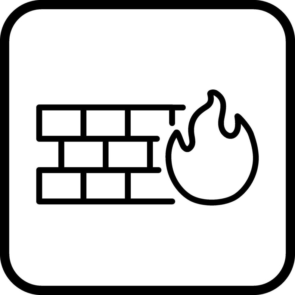 Firewall Vector Icon