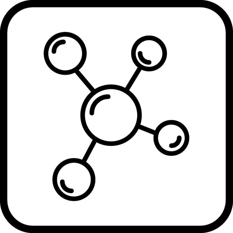 Molecule Vector Icon