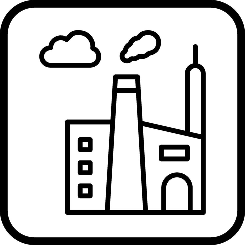 icono de vector de industria