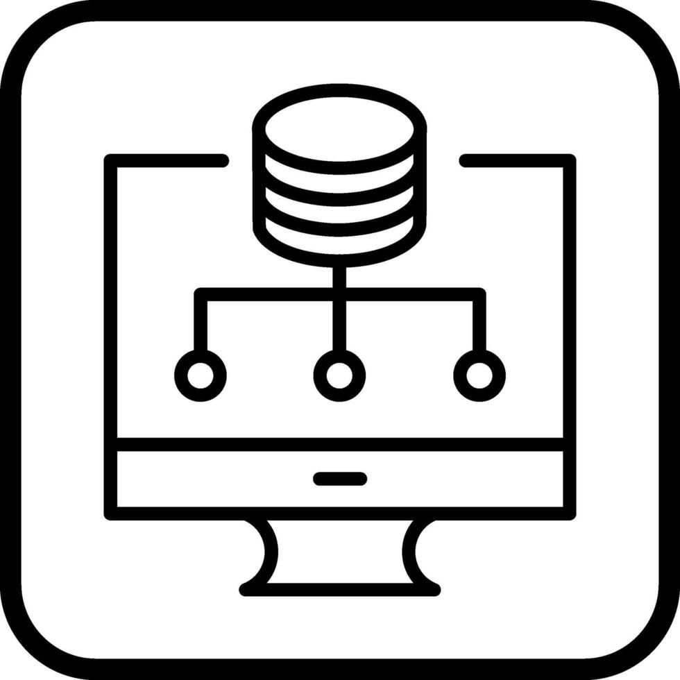Data Storage Vector Icon