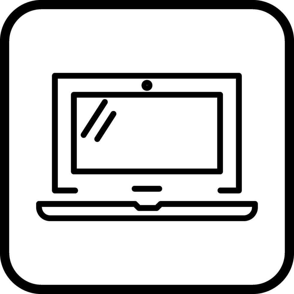 icono de vector de laptop