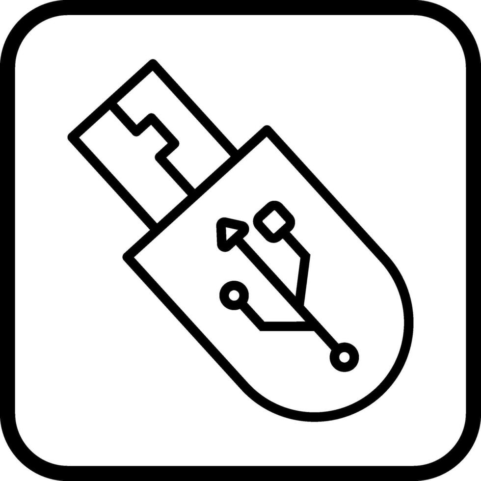 USB Vector Icon