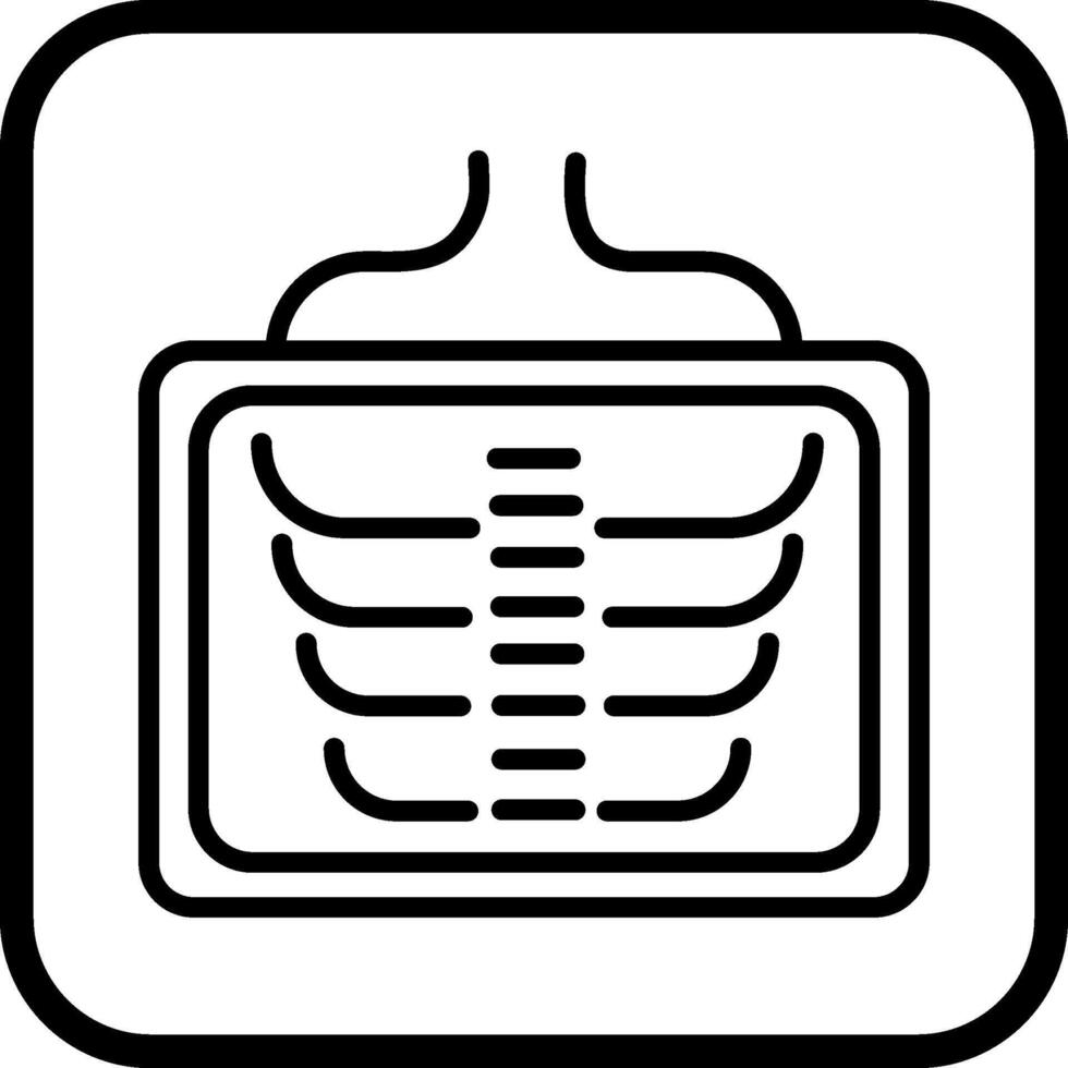 X Ray Vector Icon