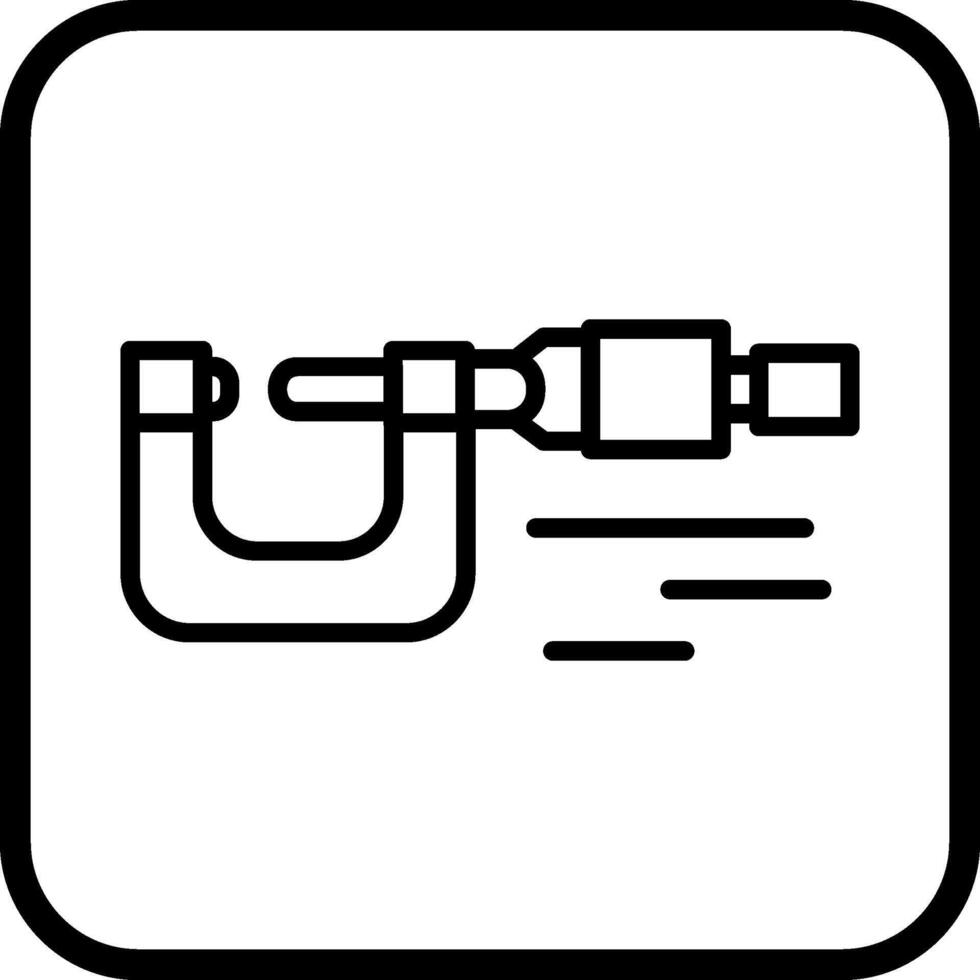 Micrometer Vector Icon