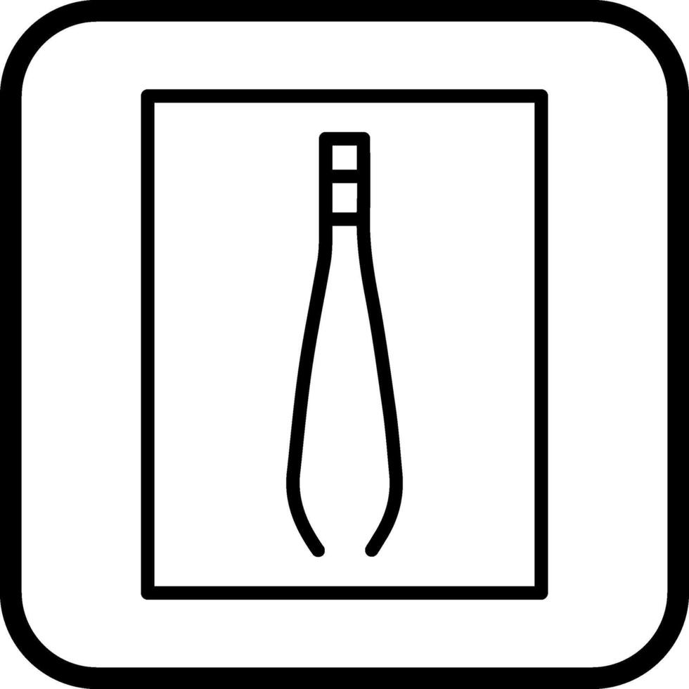 Tweezer Vector Icon