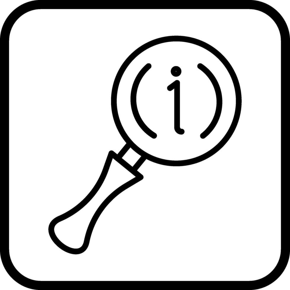 icono de vector de información