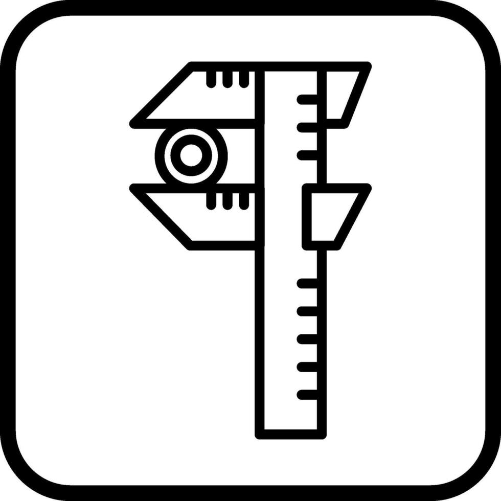 Caliper Vector Icon