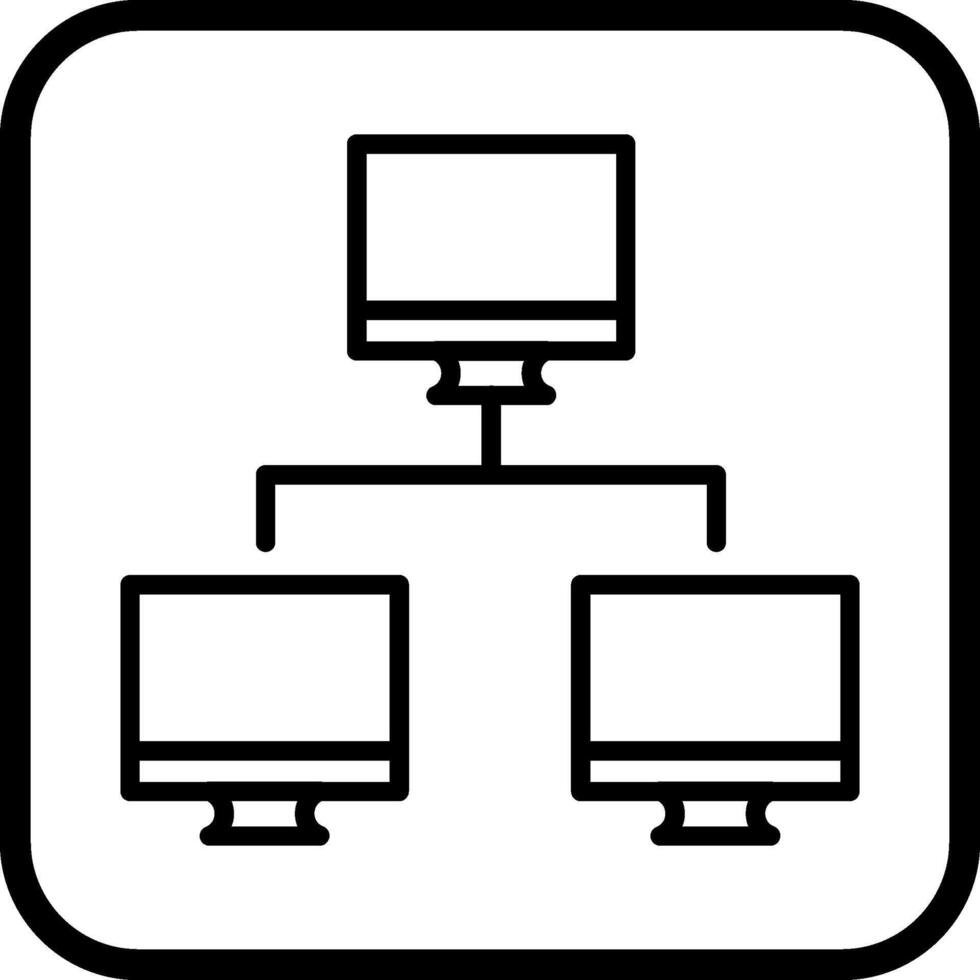 Computer Networks Vector Icon