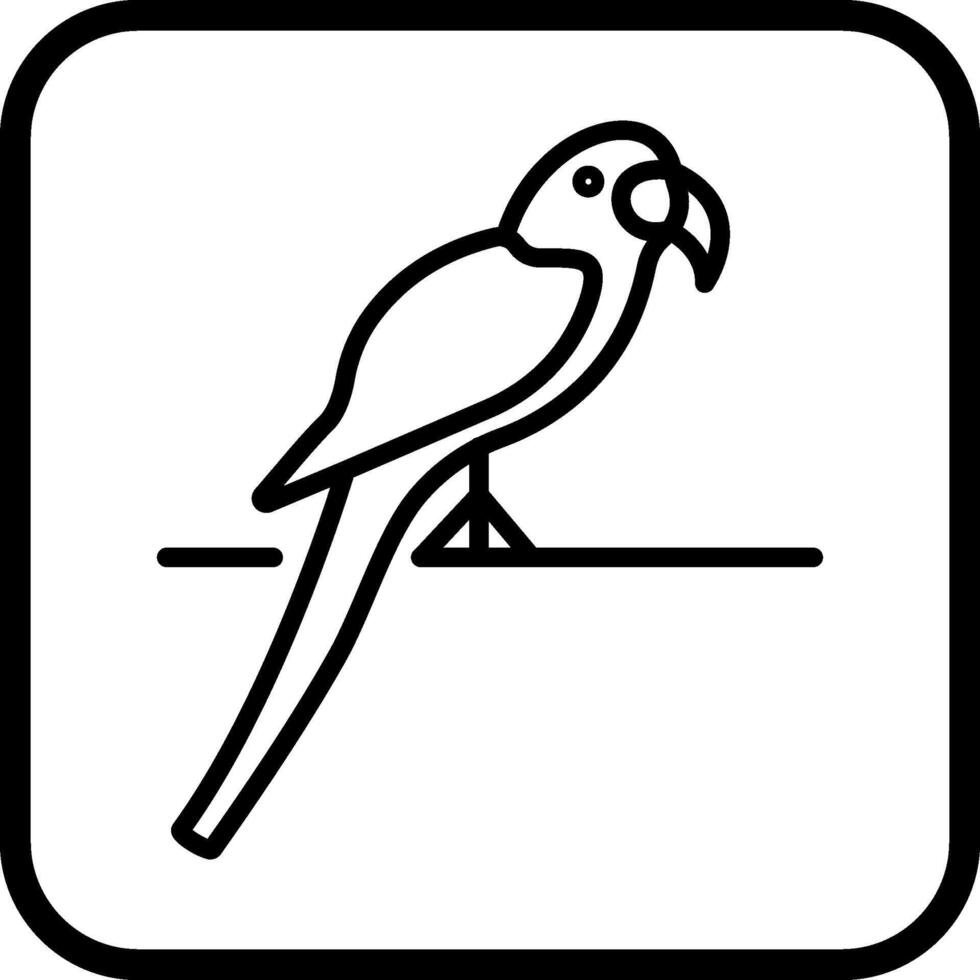 Parrot Vector Icon