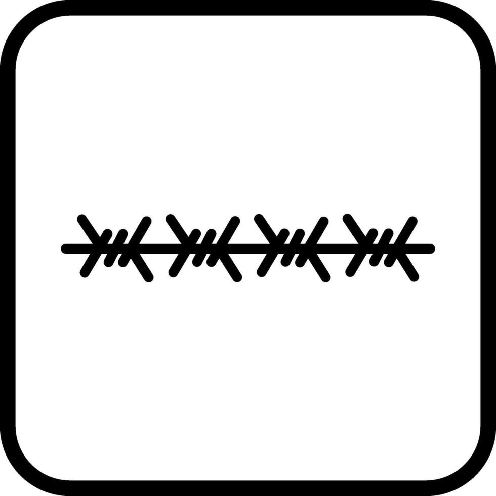 Pointed Wire Vector Icon