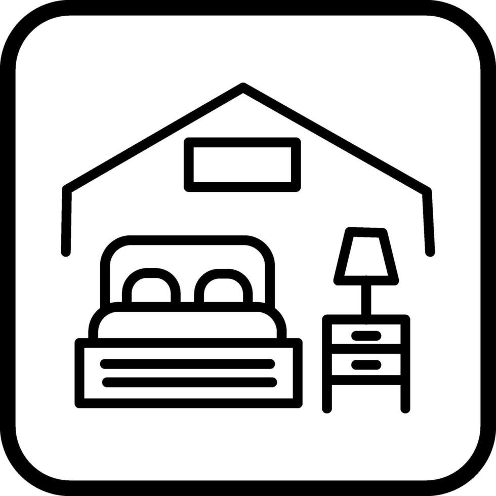 Bedroom Vector Icon