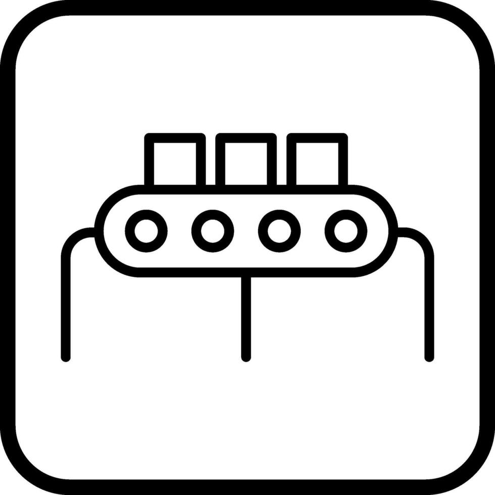 Conveyor Vector Icon