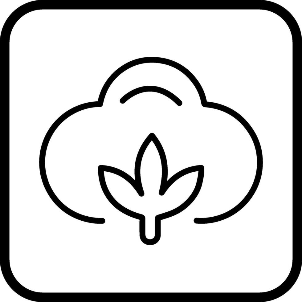 Cotton Vector Icon