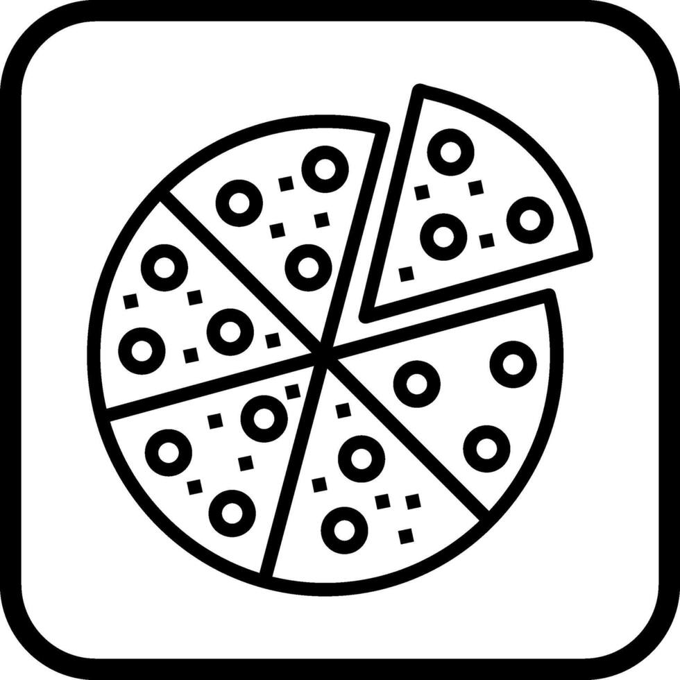 Pizza Slice Vector Icon