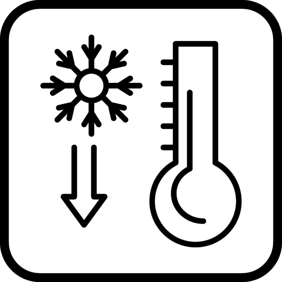 termómetro vector icono