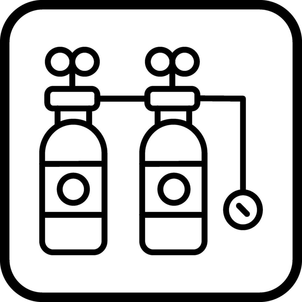 Oxygen Tank Vector Icon