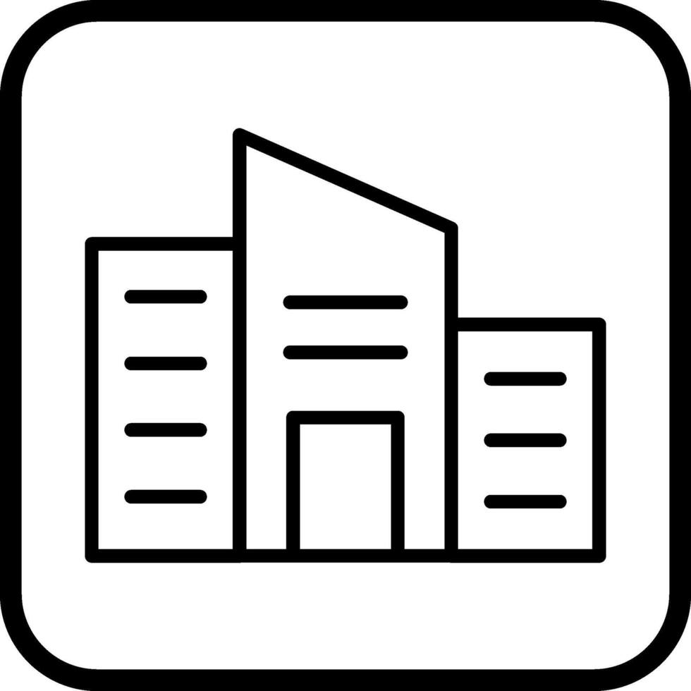 Office Building Vector Icon