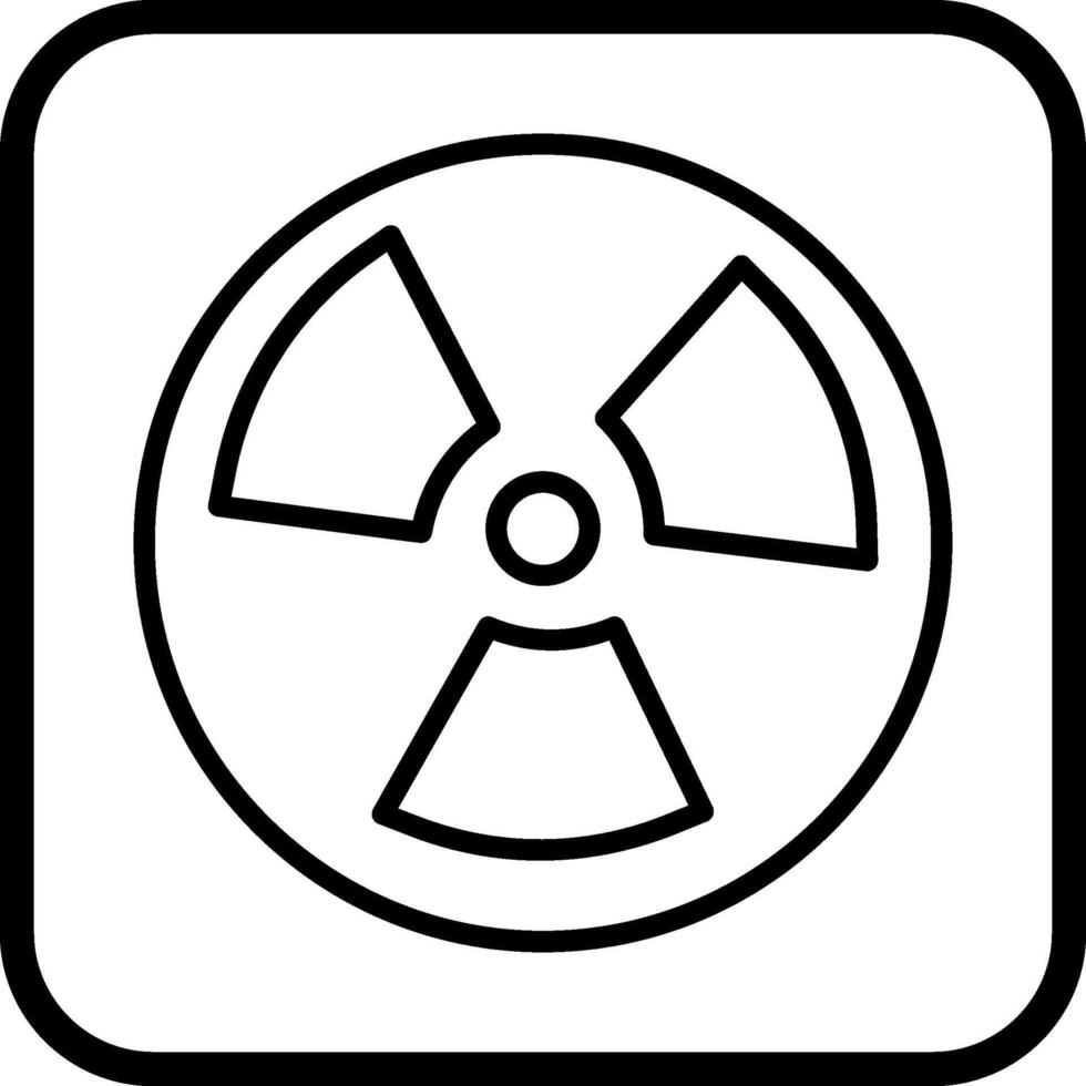 icono de vector nuclear