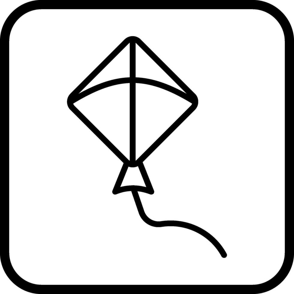 Kite Vector Icon