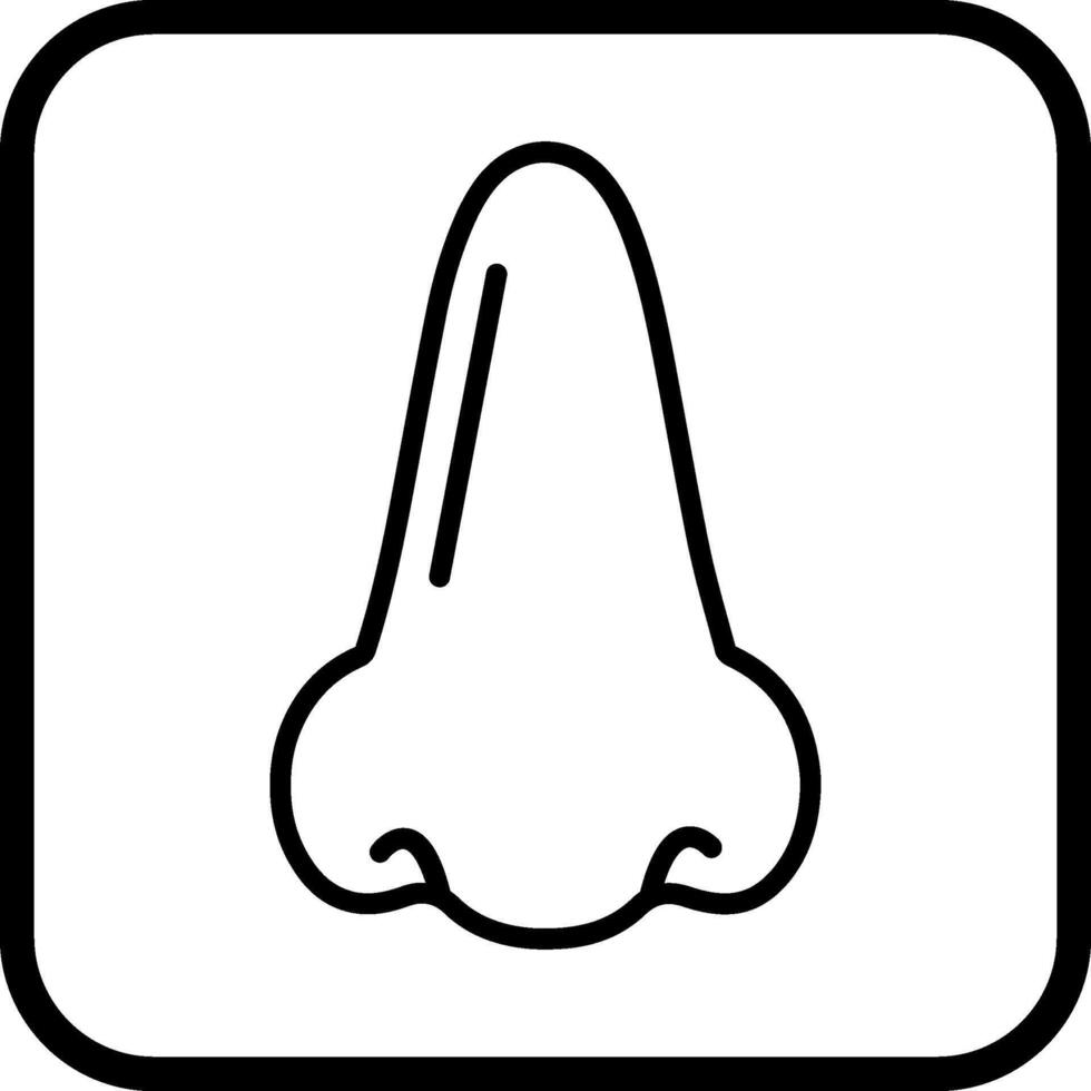 Nose Vector Icon